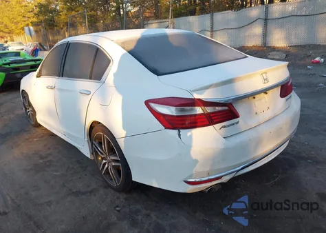 2017 Honda Accord Sport из США, поврежденный, VIN 1HGCR2F55HA027607